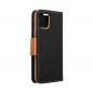 Canvas Book for Samsung Galaxy A03S Wallet case Black