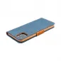 Canvas Book for Samsung Galaxy A03S Wallet case Blue