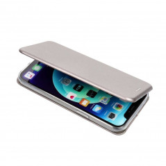 Apple iPhone 13 Wallet Cases Book Elegance Elegant  Grey 