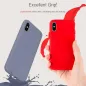 Silicone case for Apple iPhone 13 MERCURY Silicone cover Red