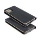 XIAOMI Redmi 12C Wallet Cases LUNA Book Gold Elegant  Black 