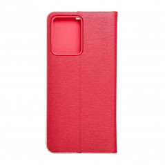 XIAOMI Redmi Note 12 4G Wallet Cases LUNA Book Gold Elegant  Red