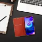 XIAOMI Redmi Note 12 5G Wallet Cases LUNA Book Gold Elegant  Red 