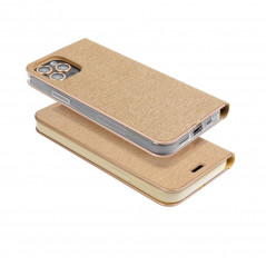 XIAOMI Redmi Note 12 5G Wallet Cases LUNA Book Gold Elegant  Gold 