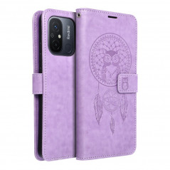 XIAOMI Redmi 12C Wallet Cases MEZZO Book Dreamcatcher  Purple 