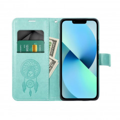 XIAOMI Redmi 12C Wallet Cases MEZZO Book Dreamcatcher  Green 