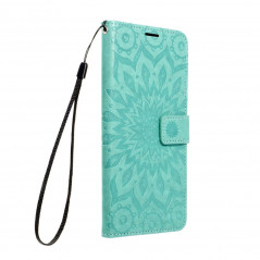 XIAOMI Redmi 12C Wallet Cases MEZZO Book Mandala  Green 