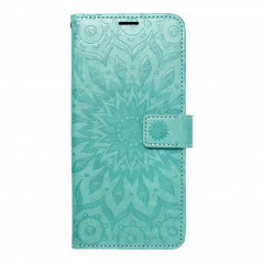 XIAOMI Redmi 12C Wallet Cases MEZZO Book Mandala  Green 