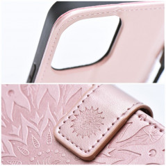 XIAOMI Redmi Note 12 4G Wallet Cases MEZZO Book Mandala  Rose gold 