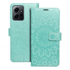 XIAOMI Redmi Note 12 5G Wallet Cases MEZZO Book Mandala  Green