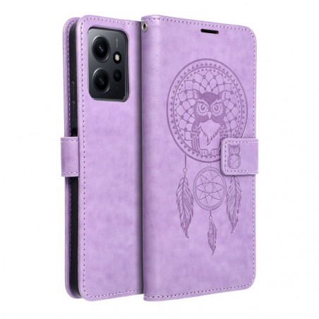 XIAOMI Redmi Note 12 5G Wallet Cases MEZZO Book Dreamcatcher  Purple 