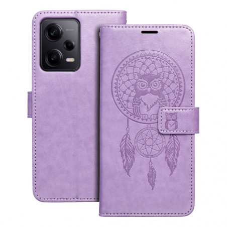 XIAOMI Redmi Note 12 Pro 5G Wallet Cases MEZZO Book Dreamcatcher  Purple 