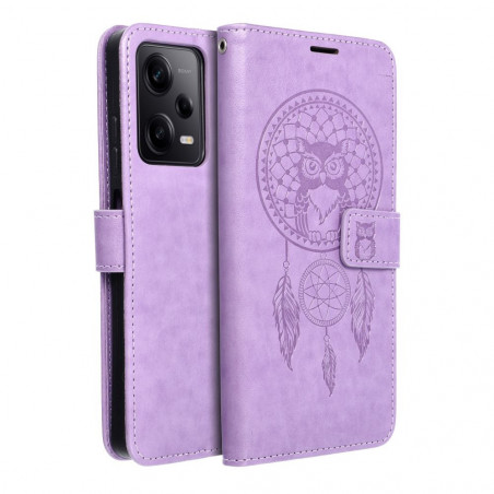 XIAOMI Redmi Note 12 Pro 5G Wallet Cases MEZZO Book Dreamcatcher  Purple