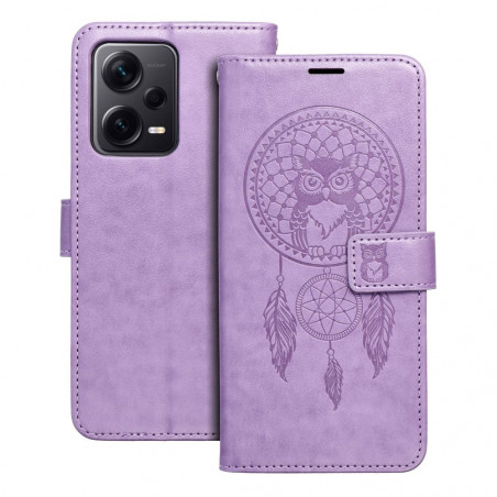 XIAOMI Redmi Note 12 Pro Plus 5G Wallet Cases MEZZO Book Dreamcatcher  Purple