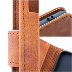 XIAOMI Redmi 12C Wallet Cases TENDER Book Brown 