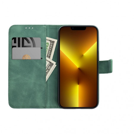 XIAOMI Redmi Note 12 Pro 5G Wallet Cases TENDER Book Green 