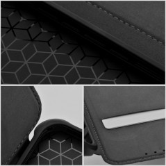 XIAOMI Redmi 12C Wallet Cases Razor Book Carbon Fibre, Carbon pattern  Black 