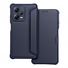 XIAOMI Redmi Note 12 Pro Plus 5G Wallet Cases Razor Book Carbon Fibre, Carbon pattern  Blue