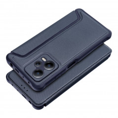 XIAOMI Redmi Note 12 Pro Plus 5G Wallet Cases Razor Book Carbon Fibre, Carbon pattern  Blue