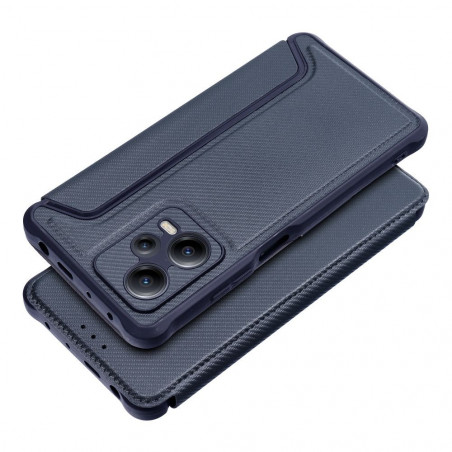 XIAOMI Redmi Note 12 Pro Plus 5G Wallet Cases Razor Book Carbon Fibre, Carbon pattern  Blue 