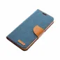 XIAOMI Redmi 12C Wallet Cases CANVAS Book Navy blue 