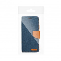 XIAOMI Redmi 12C Wallet Cases CANVAS Book Navy blue 