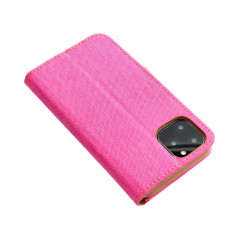 XIAOMI Redmi 12C Wallet Cases CANVAS Book Pink 