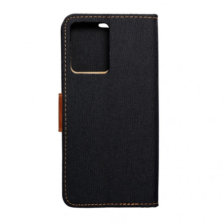 XIAOMI Redmi Note 12 4G Wallet Cases CANVAS Book Black 