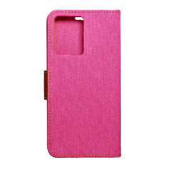 XIAOMI Redmi Note 12 4G Wallet Cases CANVAS Book Pink 