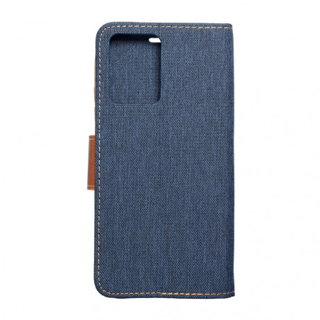 XIAOMI Redmi Note 12 5G Wallet Cases CANVAS Book Navy blue 