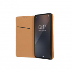 XIAOMI Redmi 12C Wallet Cases Leather case SMART PRO Elegant  Brown 