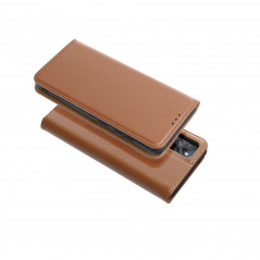 XIAOMI Redmi 12C Wallet Cases Leather case SMART PRO Elegant  Brown 