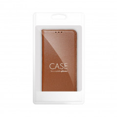 XIAOMI Redmi 12C Wallet Cases Leather case SMART PRO Elegant  Brown 