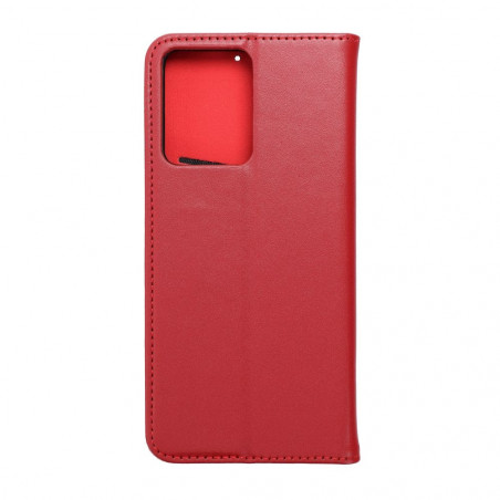 XIAOMI Redmi Note 12 4G Wallet Cases Leather case SMART PRO Elegant  Claret 