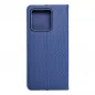 XIAOMI 13 Pro Wallet Cases LUNA Book Carbon Carbon Fibre, Elegant  Blue 