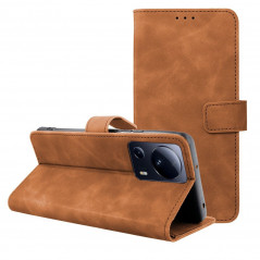 XIAOMI 13 Lite Wallet Cases TENDER Book Brown 