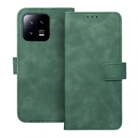 XIAOMI 13 Wallet Cases TENDER Book Green 