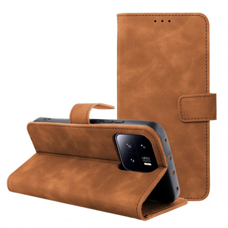 XIAOMI 13 Wallet Cases TENDER Book Brown 