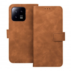 XIAOMI 13 Wallet Cases TENDER Book Brown