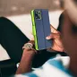 XIAOMI Redmi Note 12 4G Wallet Cases Fancy Book Navy / Lime 