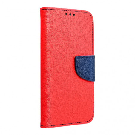 XIAOMI Redmi Note 12 4G Wallet Cases Fancy Book Red / Navy 