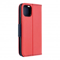 XIAOMI Redmi Note 12 4G Wallet Cases Fancy Book Red / Navy 