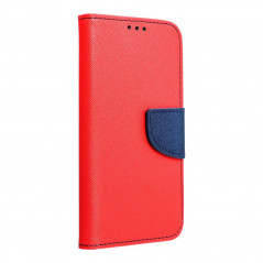 XIAOMI Redmi Note 12 5G Wallet Cases Fancy Book Red / Navy 