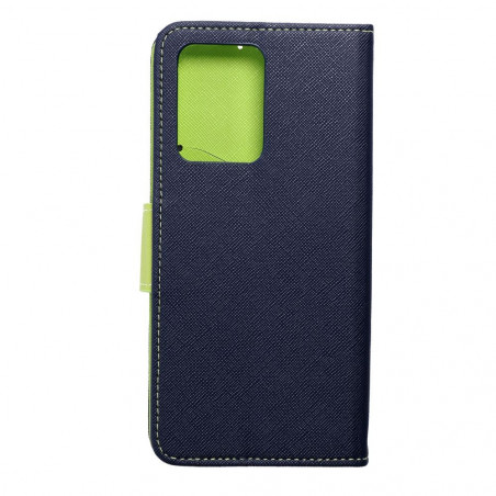 XIAOMI Redmi Note 12 Pro Plus 5G Wallet Cases Fancy Book Navy / Lime