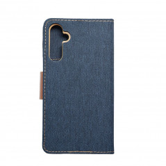 Samsung Galaxy A34 Wallet Cases CANVAS Book Navy blue 