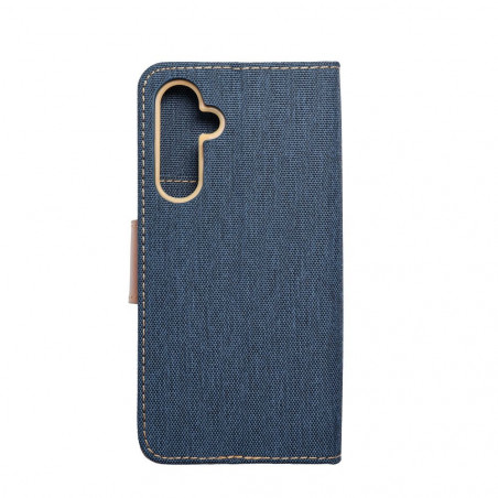 Samsung Galaxy A54 Wallet Cases CANVAS Book Navy blue 