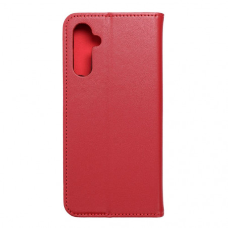 Samsung Galaxy A14 LTE Wallet Cases Leather case SMART PRO Elegant  Claret 