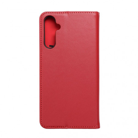 Samsung Galaxy A34 Wallet Cases Leather case SMART PRO Elegant  Claret