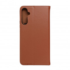 Samsung Galaxy A34 Wallet Cases Leather case SMART PRO Elegant  Brown 