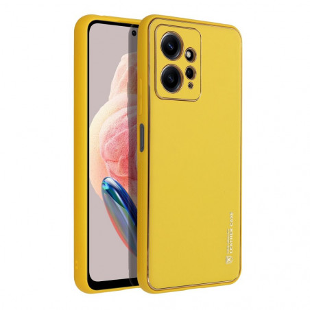 XIAOMI Redmi Note 12 4G Case Leather Yellow 